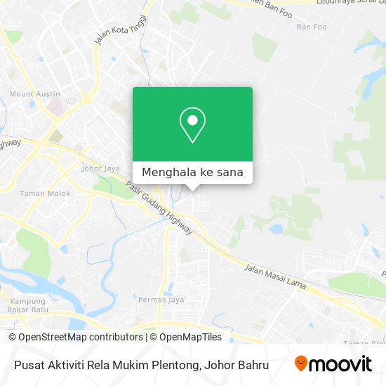 Peta Pusat Aktiviti Rela Mukim Plentong