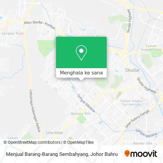 Peta Menjual Barang-Barang Sembahyang