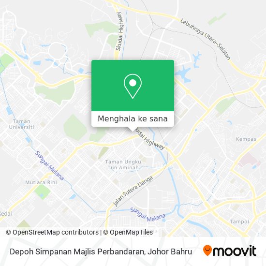 Peta Depoh Simpanan Majlis Perbandaran