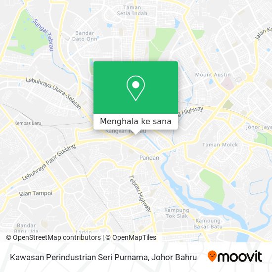 Peta Kawasan Perindustrian Seri Purnama