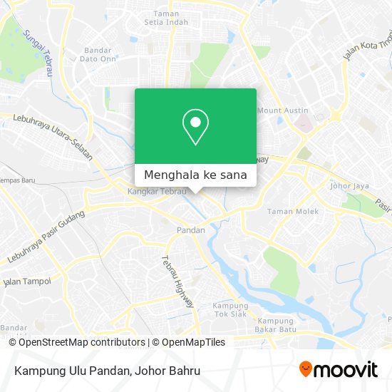 Peta Kampung Ulu Pandan