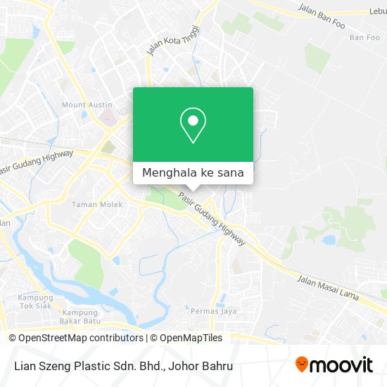 Peta Lian Szeng Plastic Sdn. Bhd.
