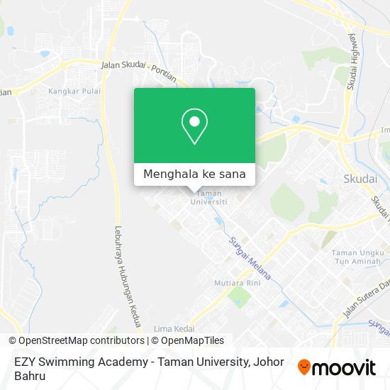 Peta EZY Swimming Academy - Taman University