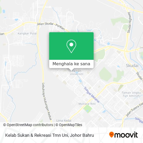 Peta Kelab Sukan & Rekreasi Tmn Uni
