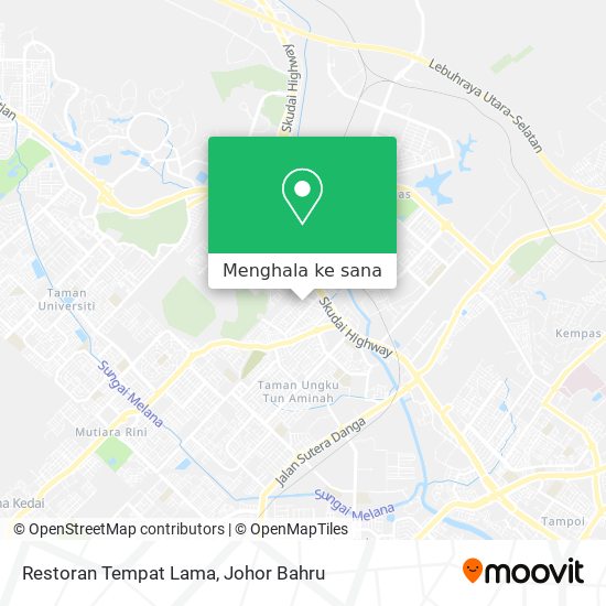 Peta Restoran Tempat Lama