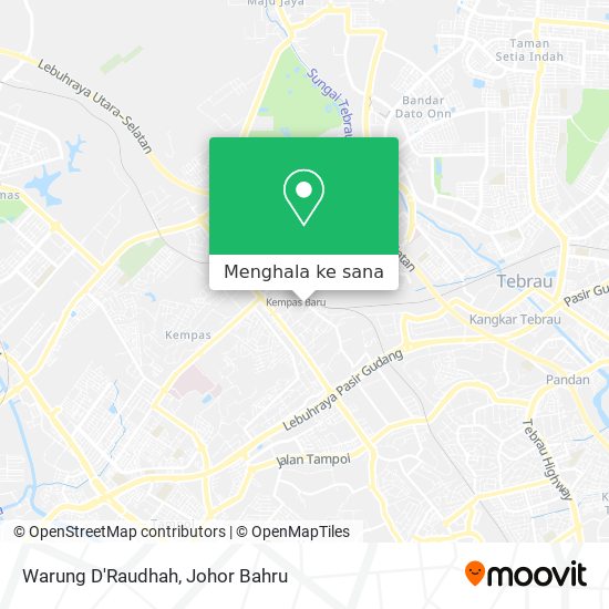 Peta Warung D'Raudhah