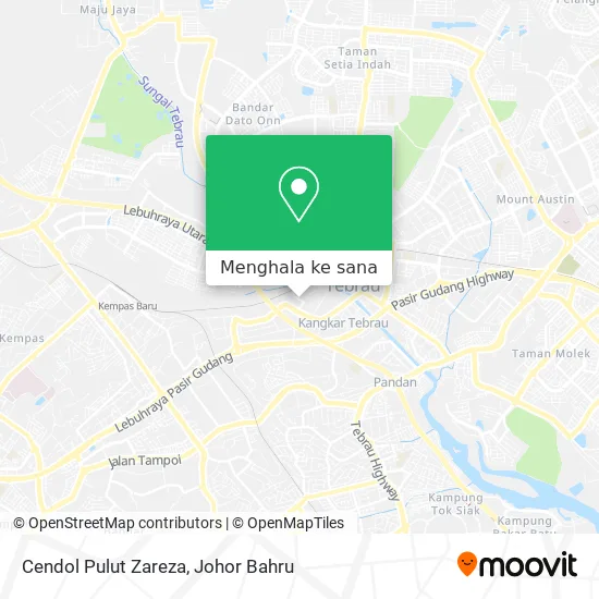 Peta Cendol Pulut Zareza