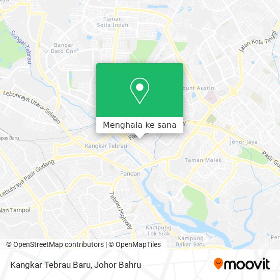 Peta Kangkar Tebrau Baru