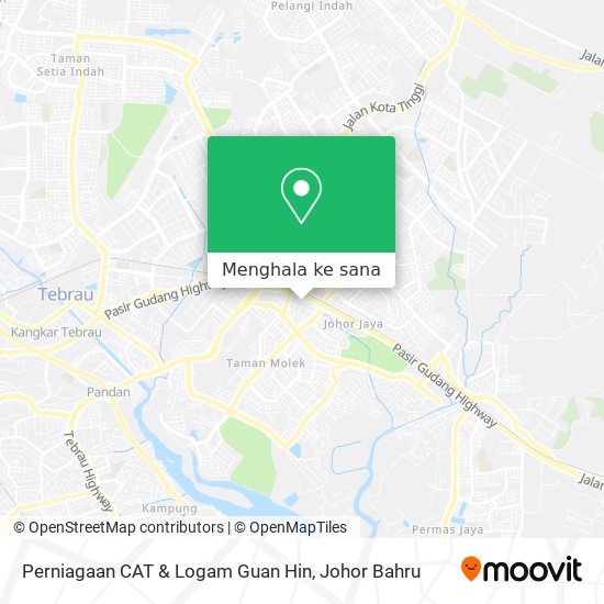 Peta Perniagaan CAT & Logam Guan Hin