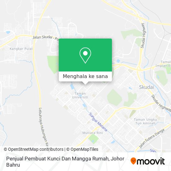 Peta Penjual Pembuat Kunci Dan Mangga Rumah