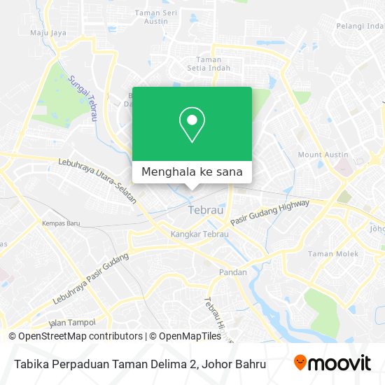 Peta Tabika Perpaduan Taman Delima 2
