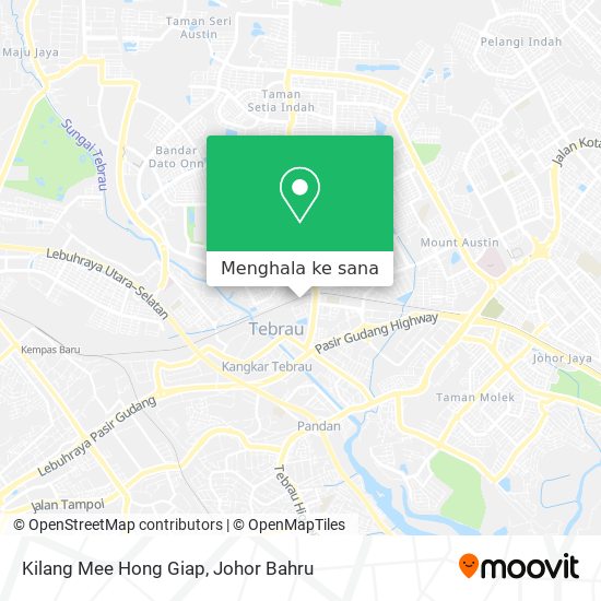 Peta Kilang Mee Hong Giap