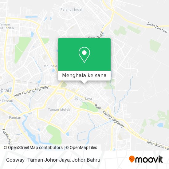 Peta Cosway -Taman Johor Jaya