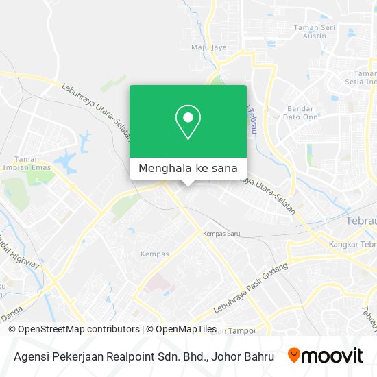 Peta Agensi Pekerjaan Realpoint Sdn. Bhd.