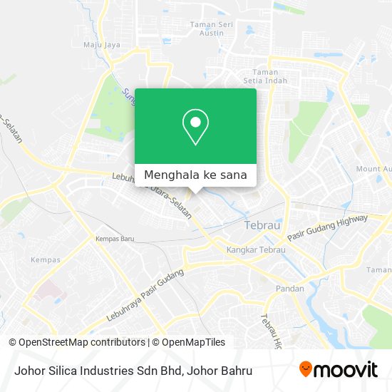 Peta Johor Silica Industries Sdn Bhd