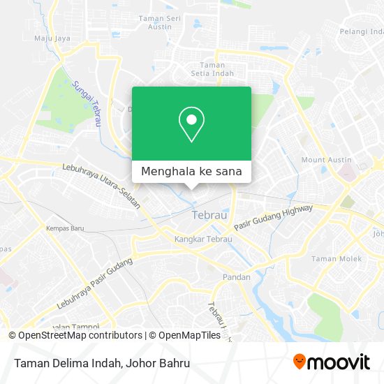 Peta Taman Delima Indah