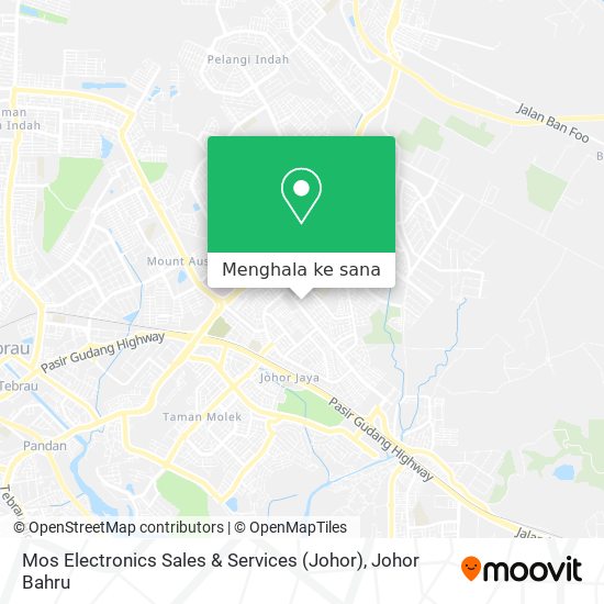 Peta Mos Electronics Sales & Services (Johor)