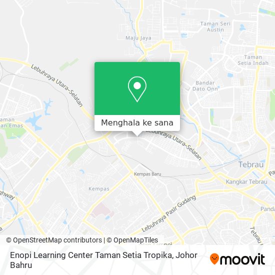 Peta Enopi Learning Center Taman Setia Tropika