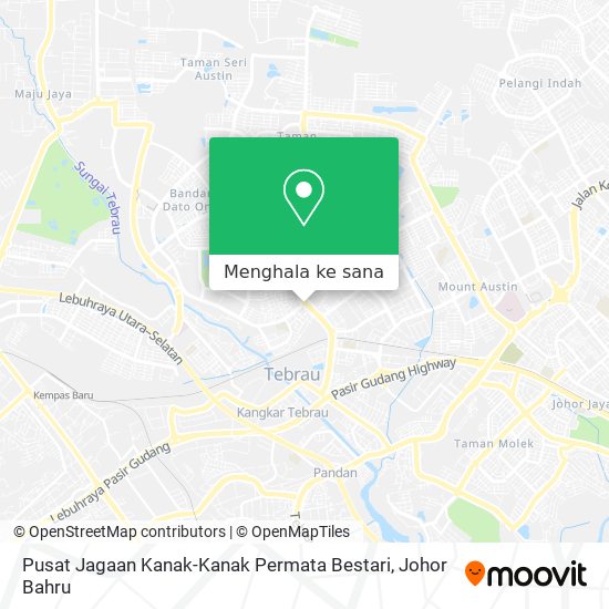 Peta Pusat Jagaan Kanak-Kanak Permata Bestari