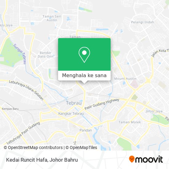 Peta Kedai Runcit Hafa