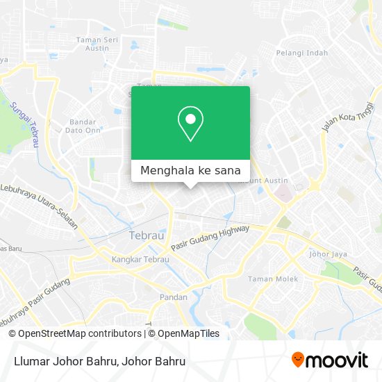 Peta Llumar Johor Bahru