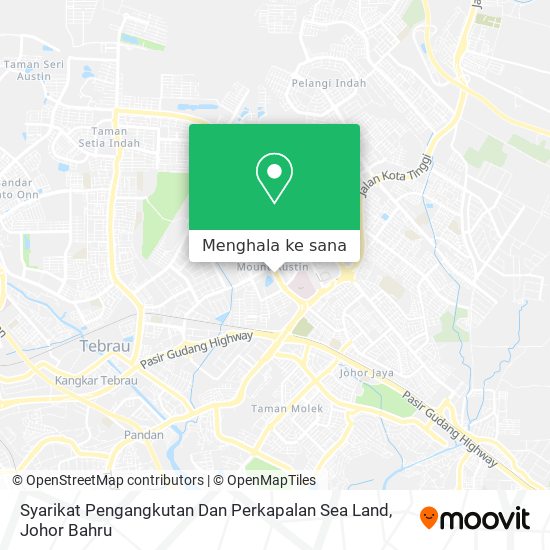 Peta Syarikat Pengangkutan Dan Perkapalan Sea Land