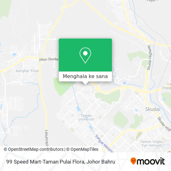 Peta 99 Speed Mart-Taman Pulai Flora