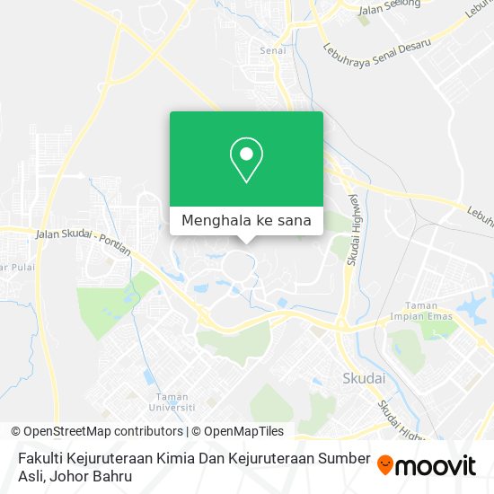 Peta Fakulti Kejuruteraan Kimia Dan Kejuruteraan Sumber Asli