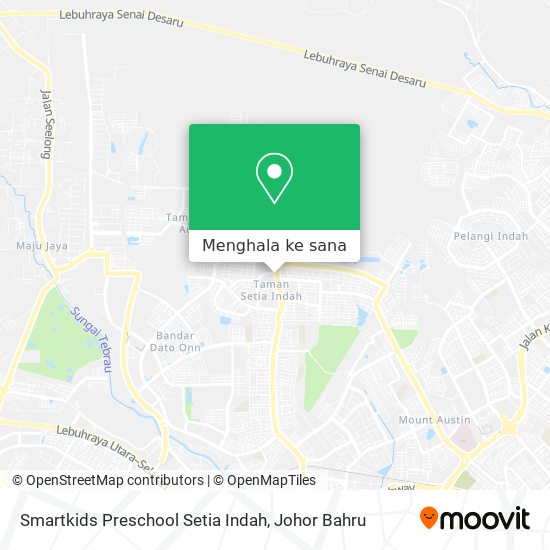 Peta Smartkids Preschool Setia Indah