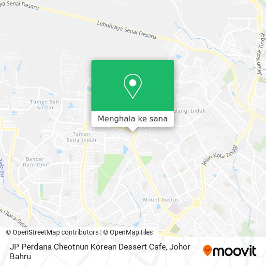 Peta JP Perdana Cheotnun Korean Dessert Cafe