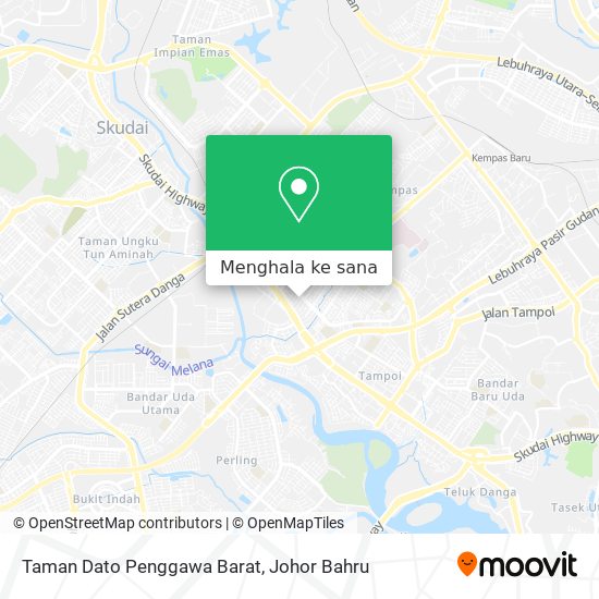 Peta Taman Dato Penggawa Barat