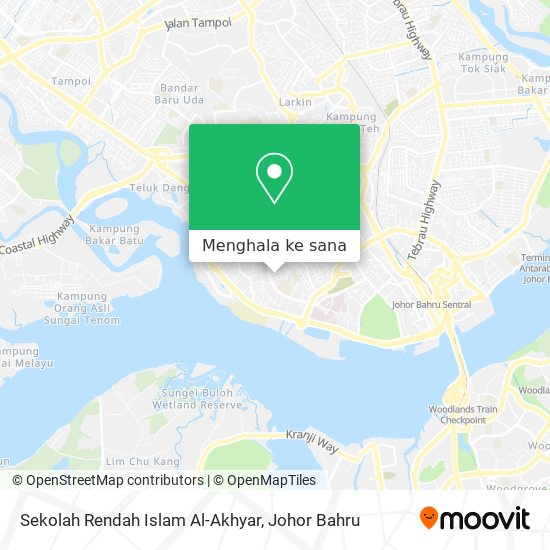 Peta Sekolah Rendah Islam Al-Akhyar