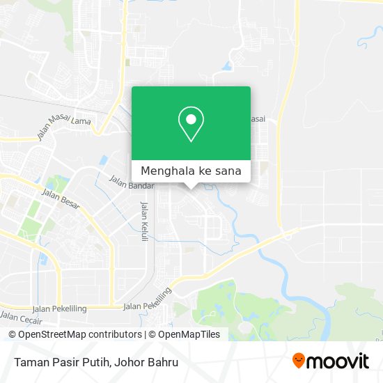 Peta Taman Pasir Putih