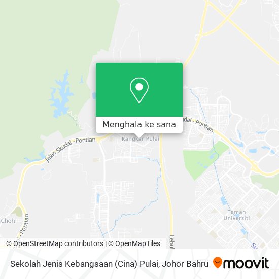 Peta Sekolah Jenis Kebangsaan (Cina) Pulai