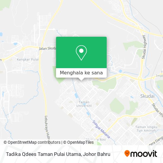 Peta Tadika Qdees Taman Pulai Utama