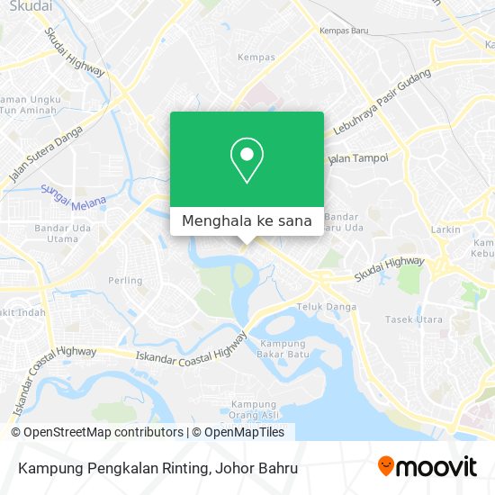 Peta Kampung Pengkalan Rinting