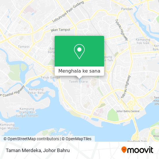 Peta Taman Merdeka