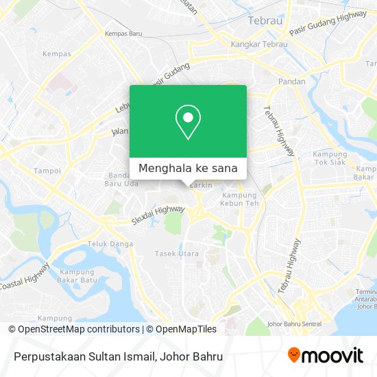 Peta Perpustakaan Sultan Ismail