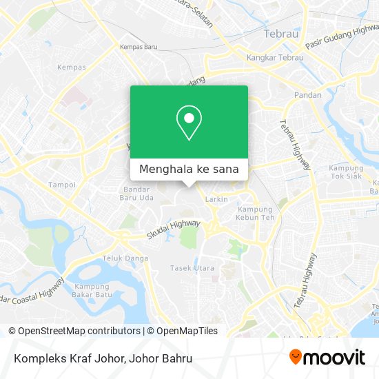 Peta Kompleks Kraf Johor