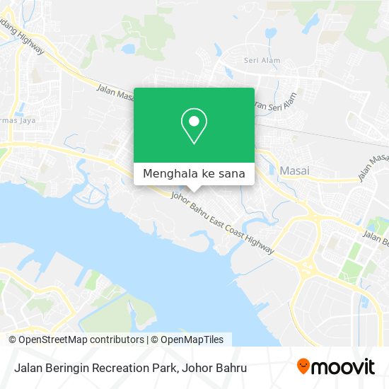 Peta Jalan Beringin Recreation Park