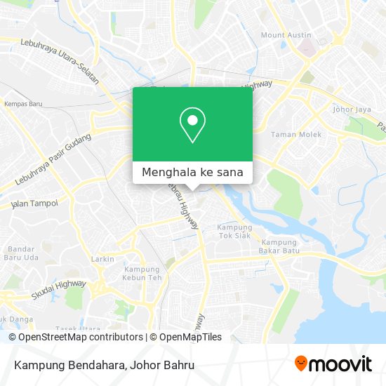 Peta Kampung Bendahara