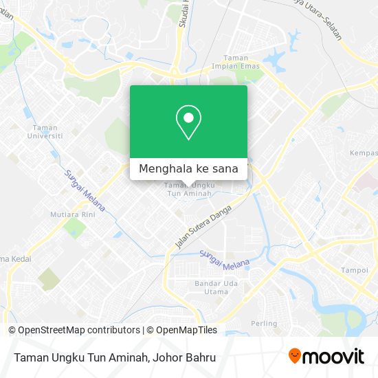 Peta Taman Ungku Tun Aminah