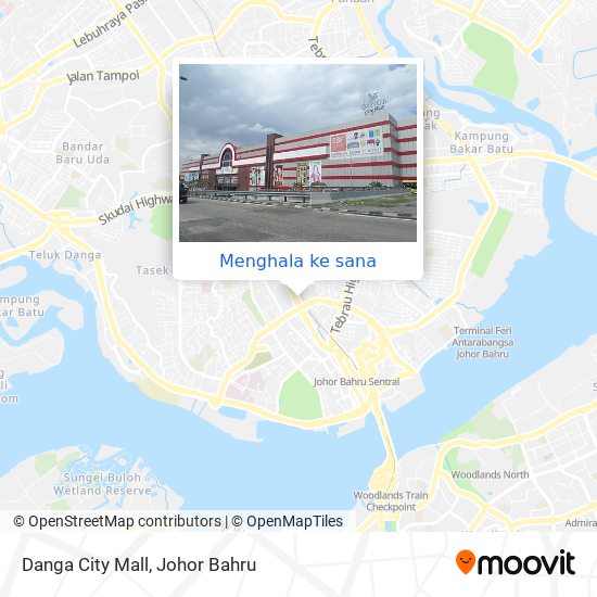 Peta Danga City Mall