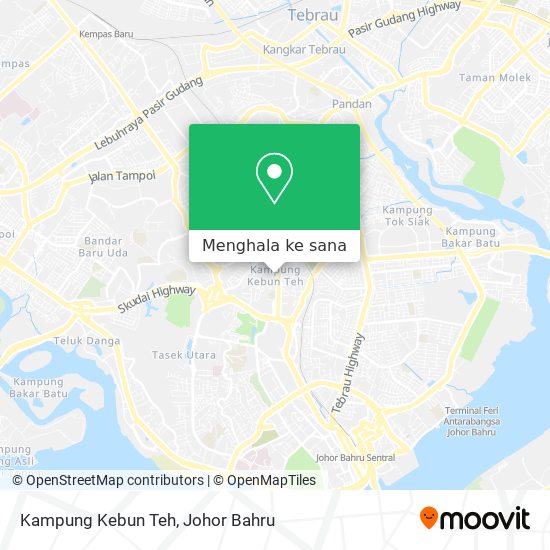 Peta Kampung Kebun Teh