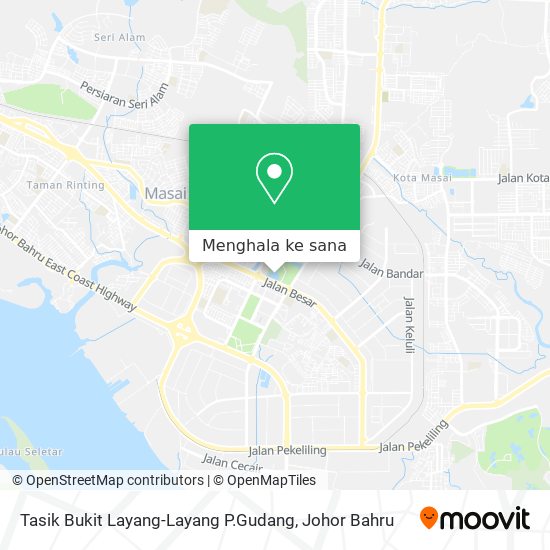 Peta Tasik Bukit Layang-Layang P.Gudang