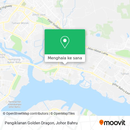 Peta Pengiklanan Golden Dragon