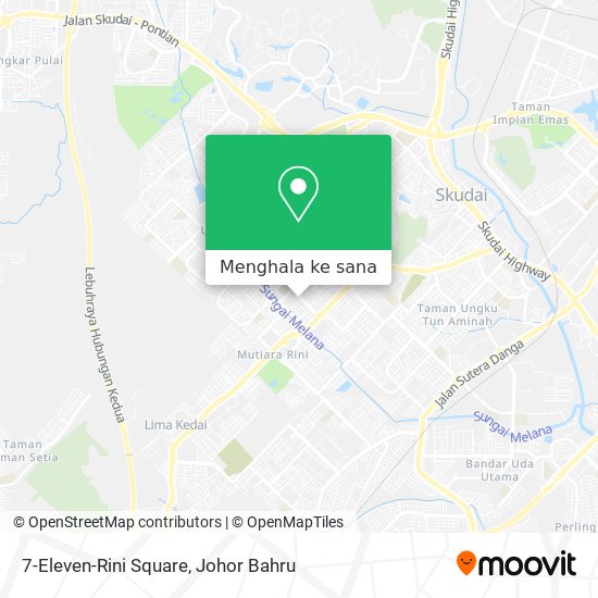 Peta 7-Eleven-Rini Square
