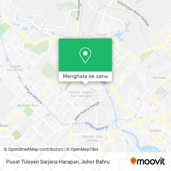 Peta Pusat Tuisyen Sarjana Harapan