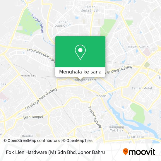 Peta Fok Lien Hardware (M) Sdn Bhd