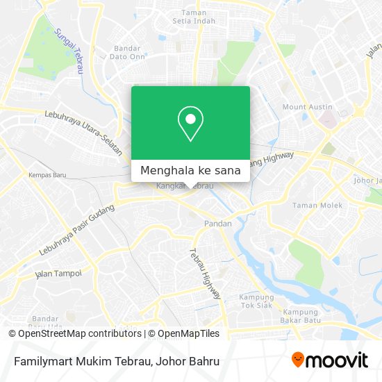 Peta Familymart Mukim Tebrau